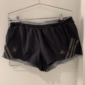 Adidas x McGill University athletic shorts